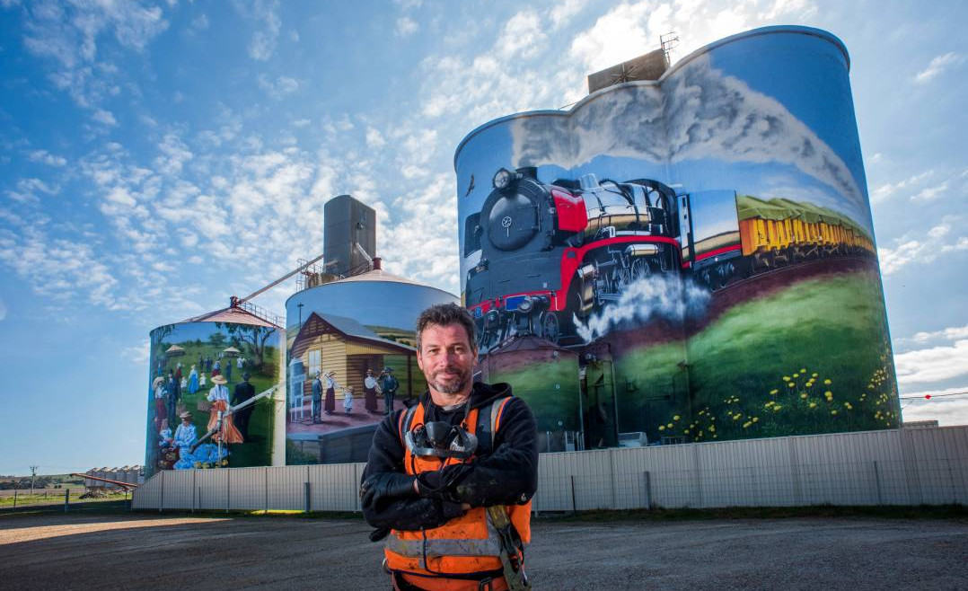 Colbinabbin’s Silo Art